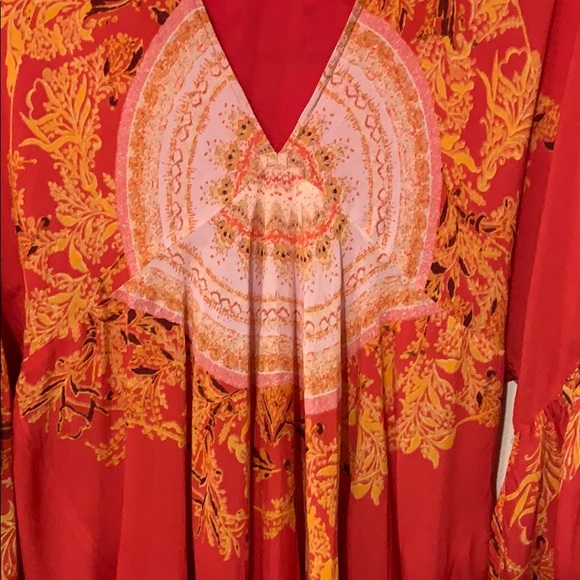 Free People, flowy, boho top - Picture 5 of 6